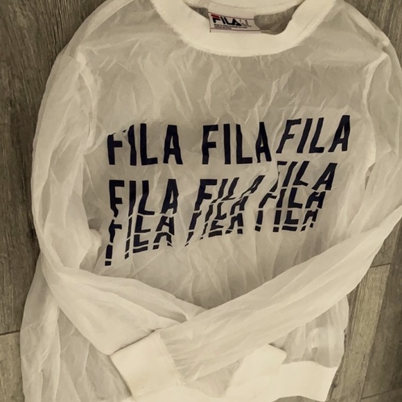Fila see through shirt - Picture 2 of 2